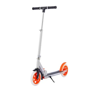 Children’s Scooter Light up 2 Big Wheels Brake Kick Scooters Foot Kids’ Kick Scooter for Girls Boys Ages 5+
