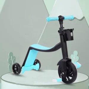 China Factory Kids Scooter Seat 3 Wheels PU Wheels Foldable Height Adjustable Kick/Foot Scooter for Children