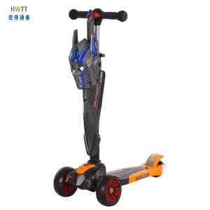 China Factory Kids Scooter with Seat 3 Wheels Scooter for Children Kick Scooters Foot Scooters Child for Sale