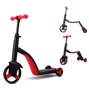 China Factory Kids Scooter with Seat 3 Wheels Scooter for Children Kick Scooters Foot Scooters Child for Sale