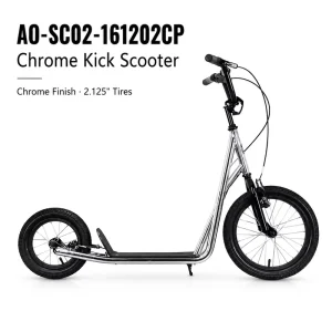 Chrome Plated Scooter for Professional Player Stunt Scooter Kick Foot Scooter
