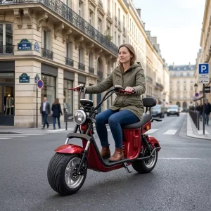 Citycoco 2000W Fat Tire Powerful Electric Scooter 60V Lithium Bivolt Long Range Waterproof Aluminum Alloy Off Road 150kg 20Ah