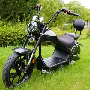 Citycoco Halley Electric Motor Scooter for Adults Big Seat Wheel 4000W 2000W 3000W Two-Wheel Motorcycle Bike Chopper Scooter