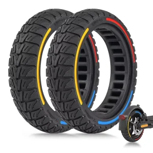 Cityneye Electric Scooter Solid Tire Full Range Replacement 8.5×2 Honeycomb Rubber Scooter Tyres Parts