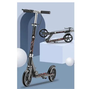 CooSport Fitness Adult Electric Scooter Electronic Steel Frame High Elastic PU Wheels Foldable Two-wheel Hand Brake 40-60km