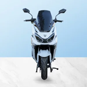 Cool Street Bike 150CC Fuel Scooter Adult Two Wheeled Mobility Motorcycle Automatic Gear Gas Scooter for City Road Commute
