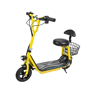 Cross border 36V Lithium Battery Small Harlet 250W Lightweight Iron Frame Children’s Electric Scooter Seat 30km/h Max