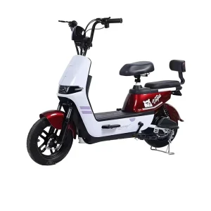 Cross-border Factory Two-wheel 48V High-Carbon Steel Frame Electric Scooters Adult Battery-powered Bikes 25 km/h Max