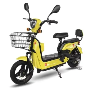 Custom 48V 350W Electric Bicycles with Pedals Smart City Scooters Steel Frame Material Lead Acid Battery Type