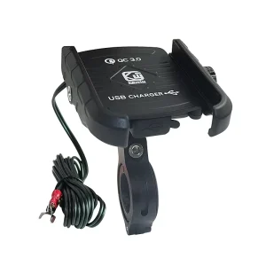 Custom CNC Aluminum Alloy Base Motorcycle Phone Holder Outdoor Cycling Accessories Scooter Bicycle Phone Holder