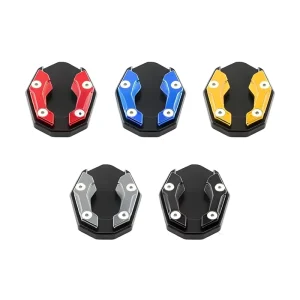 Custom CNC Parts Motorcycle Accessories Kickstand Foot Enlarger Plate Big Foot Pad for Scooter NMAX 125 155 XMAX 300 MT 15 125