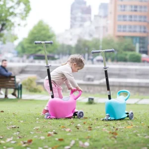 Custom Kids Foot Kick Scooter Toys Bike 3 Wheels Adjustable Height Foldable Child Scooter