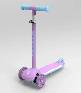 Customized Colors Three Wheel Kids Kick Scooter Unfolded Modern Style Plastic Toy for Outdoor Use Custom Logo PU Wheel