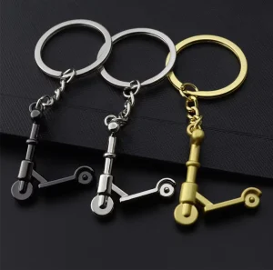 Cute Children’s Scooter Keychain Gift Key Ring Accessories Custom Metal
