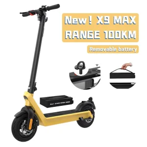 Drop Shipping E Scooters US Europe Stock Trottinette Electrique Scooter HX X9 Electric Scooter E Mobility Scooter