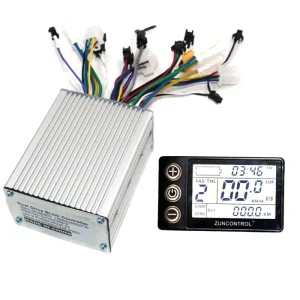 Dual Drive 6MOSFET 48/60V 1000W (500W * 2) Brushless DC Electric Scooter Controller + S866 LCD Set