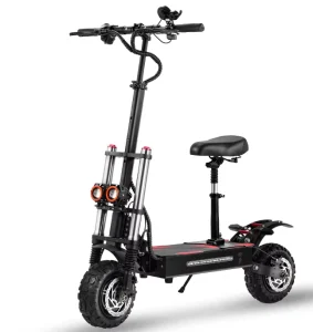 Dual Motor Electric Scooter 60V38Ah 80km Range Off-road E-scooter Adults 85kmh 6000w Motor