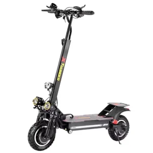 Dual Motor Electric Scooter with 10 Inch Off-road Tires and 48V High-speed Foldable Two Wheeled Adult Electric Scooter