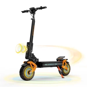 Dual Motor High Speed Electric Scooter for Adults 50-60 Mile Long Range Off Road E Scooter with MPH Display