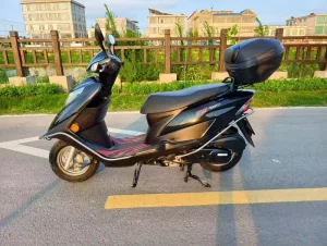 EPA DOT Certified 150cc Gas Scooter with Disc Brakes Cooled Tank Efficient Power for Adults