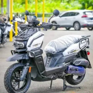 EPA DOT Certified TANK200 Gasoline Motorcycles 180CC Engine Max Speed 95 km/h Disc Brake Air Cooled Gas Scooter on Road