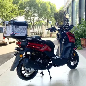 EPA DOT Support Tank 150cc Gasoline Motorcycle Air Cooled Engine Max Speed 85km h Disc Brake Gas Scooter with Trunk