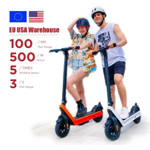 EU Stock E Scooters X9 Electric Scooters Battery Removable Escooter Off Road HX X9 Scooter