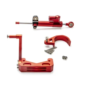EU Stock Ulip Electric Scooter Accessories Zero 10x Steering Stabilizer Damper Mounting Bracket Kit for E Scooter Spare Parts