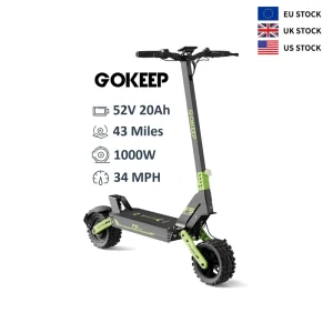 EU UK US Warehouse Electric Scooter New Type Max Speed 55km 1000W 52V Long Range Digital Smart Folding Electronic Moped Scooter