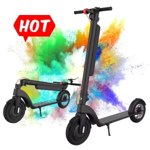 EU US Foldable X8 Offroad Electric Scooter for Adults 10Ah Lithium Battery Pack Shock Vacuum Tire Wheels Kick Scooters Removable