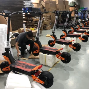 EU US Stock Foldable Electric Scooter 11inch Off Road 1200W 5000W 6000w Dual Motor Fast Speed Scooters Big LCD Screen Escooter