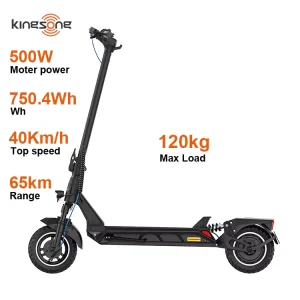 EU US Warehouse 48V 10 Inch Off road Tubeless Tire Kick Scooter Fast Folding E Electric Scooters Front Wheel Brake for Adults