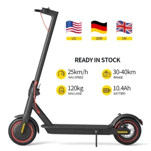 EU Warehouse Electric Scooter 36V Motor Foldable Escooter Adult E-Scooter Fast 8.5 Inch Tire E Scooter with APP
