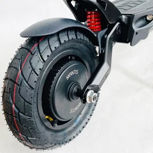 EU Warehouse Scooter Parts 80/65-6 Off Road Thicken Wide Tire for Zero 10X Kugoo M4 Electric Scooter 10 Inch Non-slip Tires