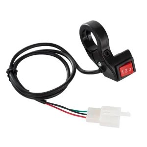 Electric 3-Speed Motorcycle Handlebar Switch Module Throttle Part for E-Bike Scooter
