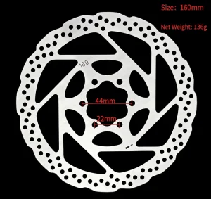 Electric Bike Hydraulic Disc Brake Conversion Kit Rear Drum Brake to Disc Brake Upgrade Kit for E Bike Scooter Parts