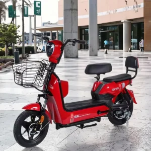 Electric City Bike for Adults with Anti-theft Remote Alarm City Cycling Electric Bike 48V12AH Battery Electric Scooter