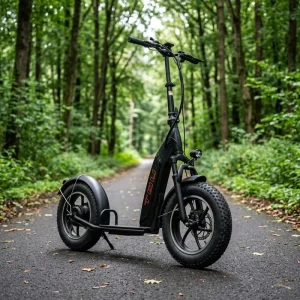 Electric Fat Tire Off-Road E-Scooter 500W 48V Integrated Motor New Design Long Range Intelligent Fast Pre-Shipped
