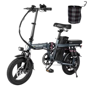 Electric Folding Bike Driving Electric Bike Adult Electric Portable E Bicycle