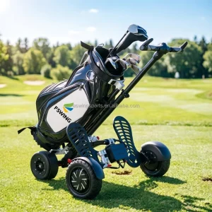 Electric Golf Scooter 1600W 48V Golf Trolley Scooter with 20Ah Removable Lithium Battery Fast Folding OEM Manufacturer Factory