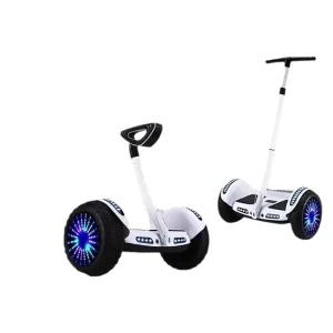 Electric Leg Controlled Self-Balancing Scooter APP Motion Sensing Electric Braking LED Lighting for Children ABS Frame 100kg Max