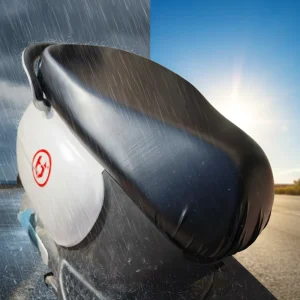 Electric Motorcycle Accessories Waterproof Durable Leather Seat Cover for Scooter Universal Sun Protection Mat