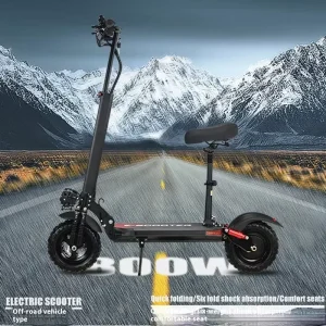 Electric Scooter 11″ Off road Tyre 1200W Lithium Battery Aluminum Alloy Foldable Waterproof E scooter for Adults