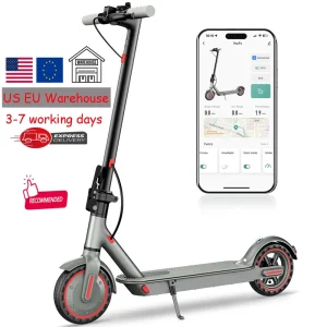 Electric Scooter 36V 10.5Ah 8.5 Inch Honey Comb Two Wheel Foldable Smart Electronic Powerful Scooter for Adults