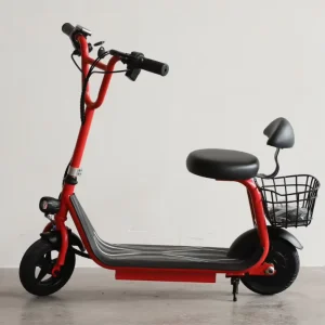 Electric Scooter 8.5″ 125KG Load Capacity 350W Brushless Motor 15 25km Range for Smart Lithium Battery Carbon Steel Frame