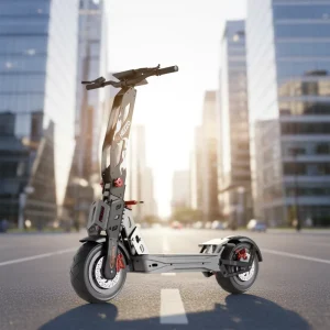 Electric Scooter 8000W High Power Dual-drive Off-road Foldable 5AH 120kg Load Capacity 35km Range Max Speed Over 18km/h