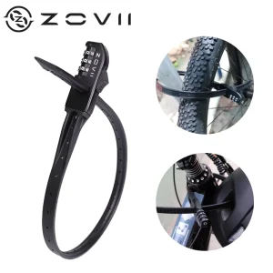 Electric Scooter Accessories 3 Digit Password Lock E Bike Bicycle Motorcycle Cable Lock Plastic Steel Cable Ties