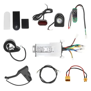 Electric Scooter Accessories LED Display Headlight Tail Light Adapter Wire Dashboard Cover Replacement Spare Parts