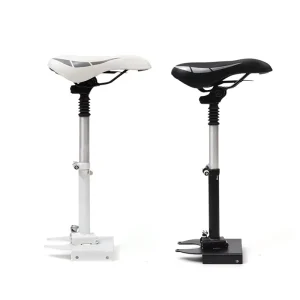 Electric Scooter Accessories Metal Adjustable Shock-absorbing Disc Brake Lithium Battery Folding Seat