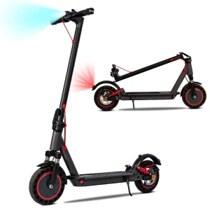 Electric Scooter Aluminum Alloy Lightweight Foldable Long Range 30km/h 30-40km Long Range Removable Battery Electric Scooter